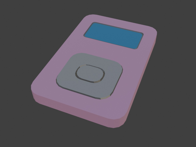 LowPoly MP3 Player - 10