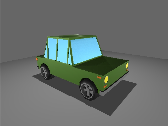 LowPolyCar mk2