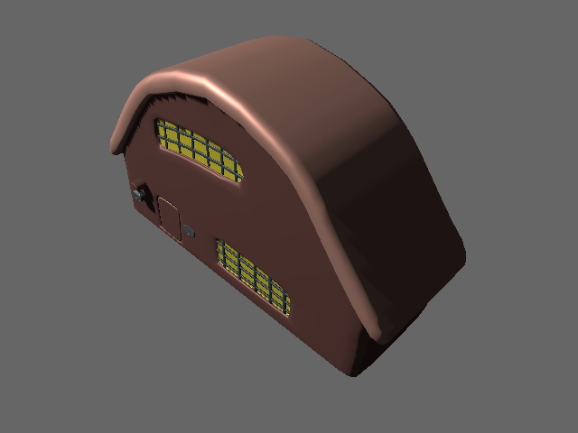 LowPoly_Vilage_House_1