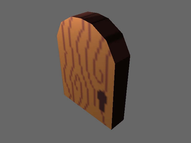 lowpoly_pixel_woodenDoor